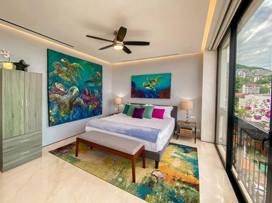 Luxury Oceanview Modern Condo بويرتو فالارتا المظهر الخارجي الصورة